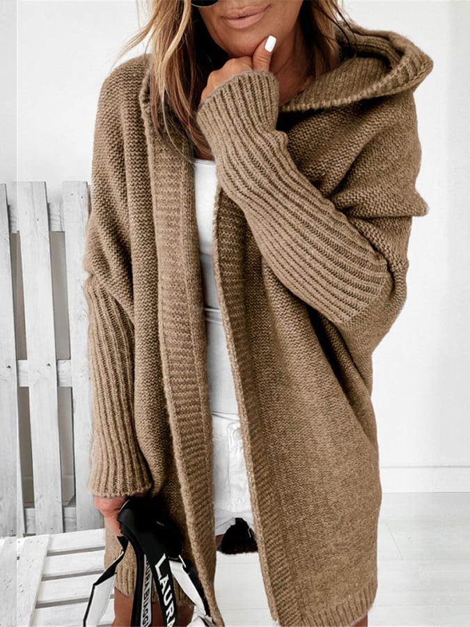 Ciara™ - Boxy Cardigan mit langen Ärmeln in Übergröße