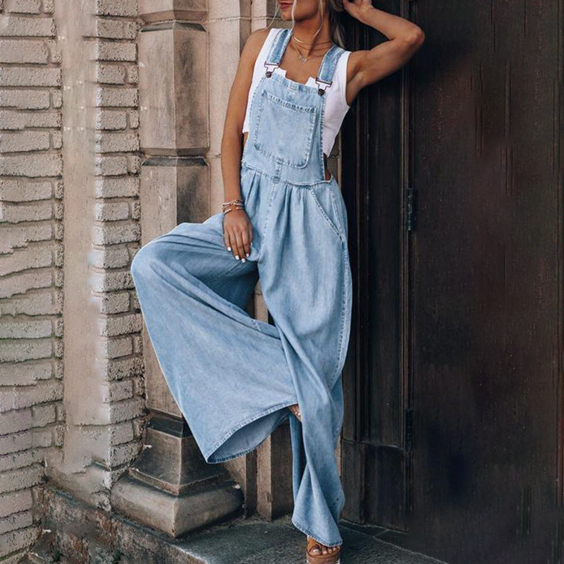 Selena™ - Denim Jumpsuit