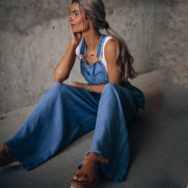 Selena™ - Denim Jumpsuit