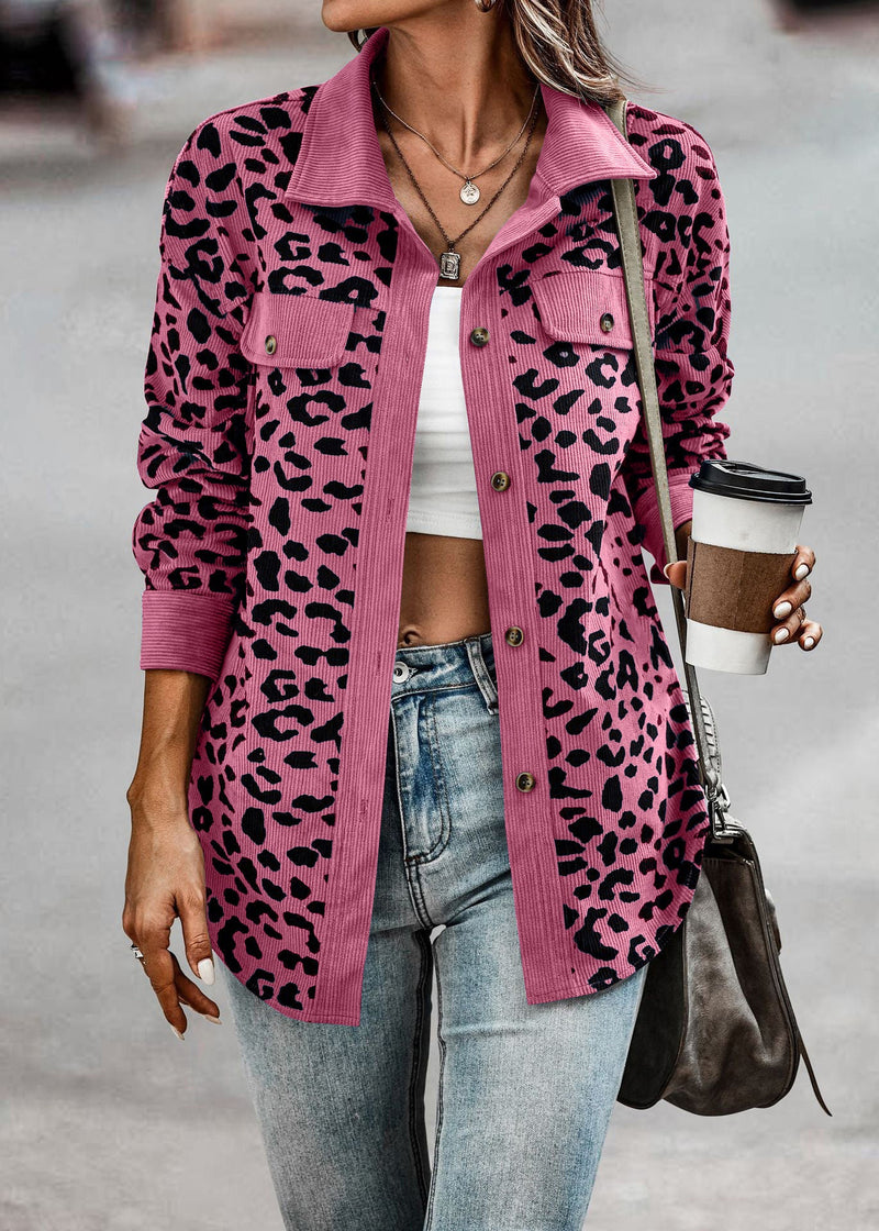 Olivie™ - Dschungel Chic Leopard Jacke