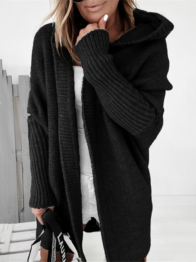 Ciara™ - Boxy Cardigan mit langen Ärmeln in Übergröße