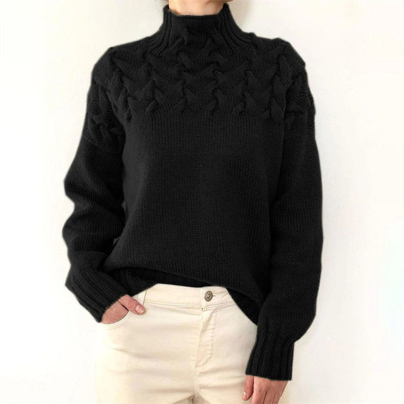 Sansa™ | Eleganter Pullover mit Rollkragen