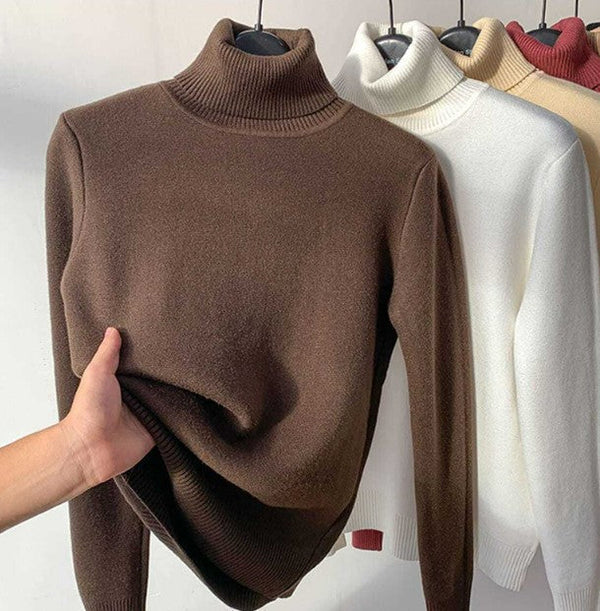 Alpaka™ - Alpaka-Pullover mit Rollkragen