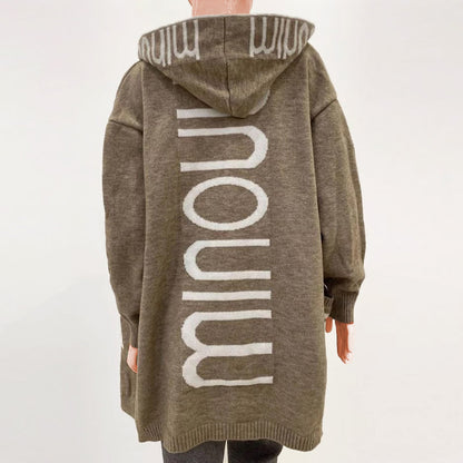 Allegra | Lange Strickjacke