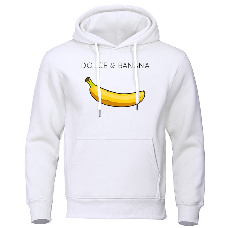 Steve™ - Kapuzenpulli mit Bananendruck