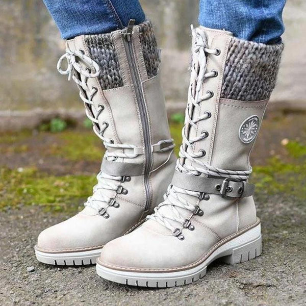 (50% Rabatt) Daisy™ - Elegante und robuste Stiefel - Ganztägiger Komfort mit Stil!