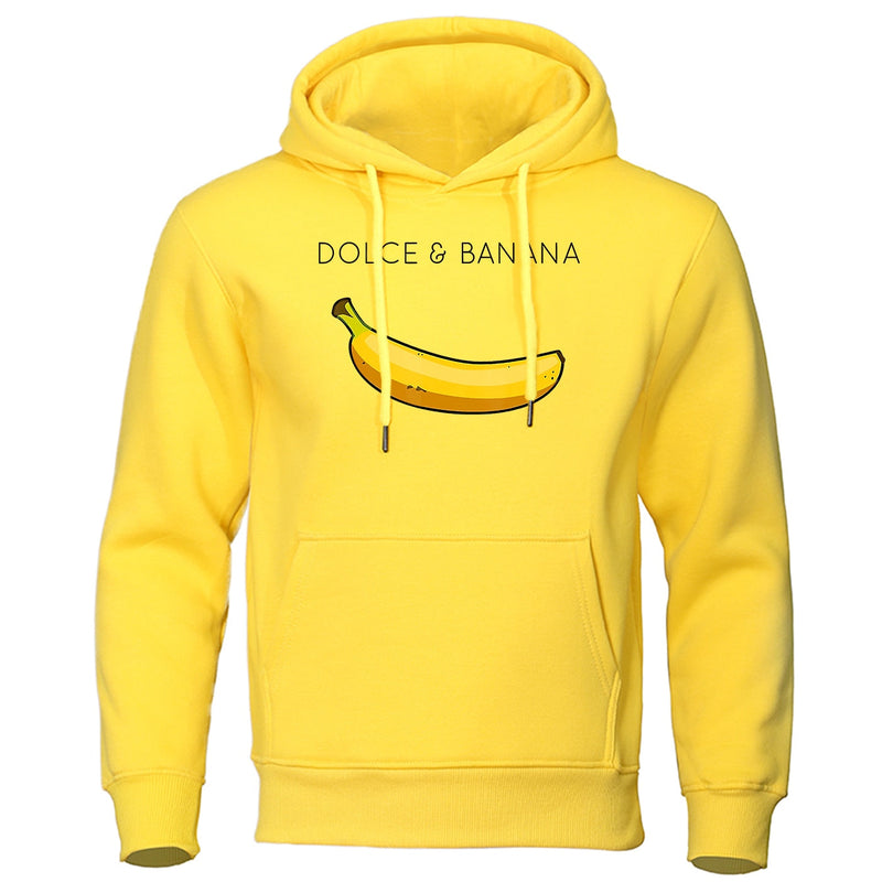 Steve™ - Kapuzenpulli mit Bananendruck