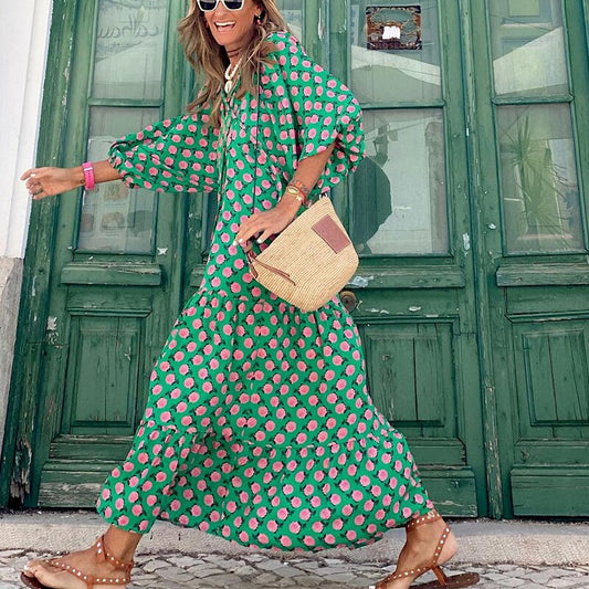 Mila™ - Grünes Sommerkleid