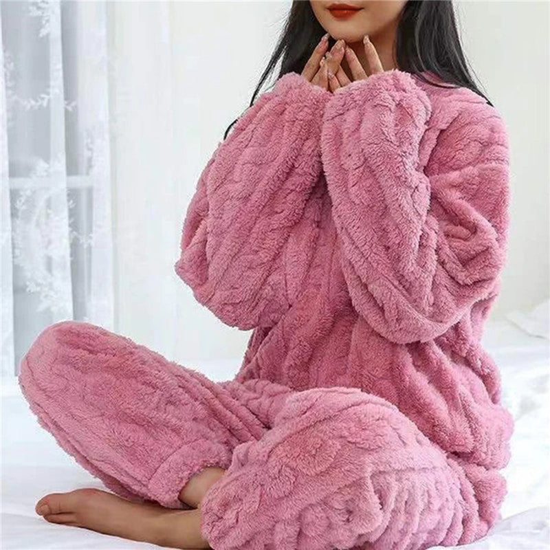 Rosa™ - Weiches und kuscheliges Pyjama-Set