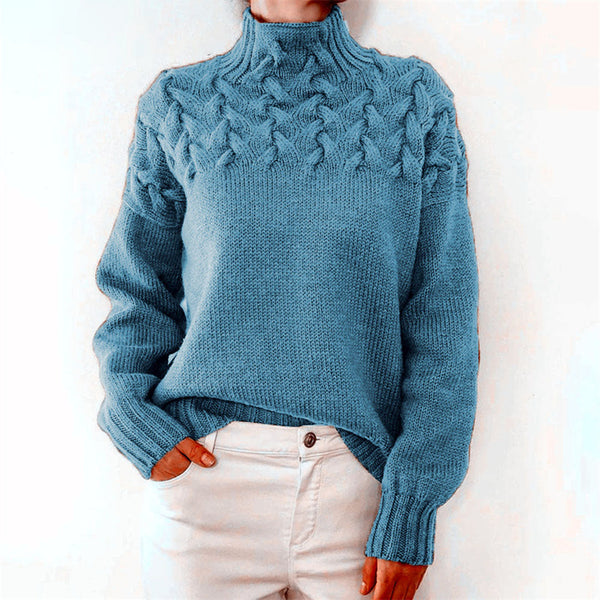 Sansa™ | Eleganter Pullover mit Rollkragen