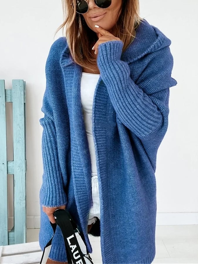 Ciara™ - Boxy Cardigan mit langen Ärmeln in Übergröße